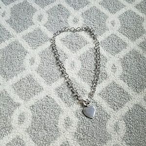 Lia Sophia silver necklace